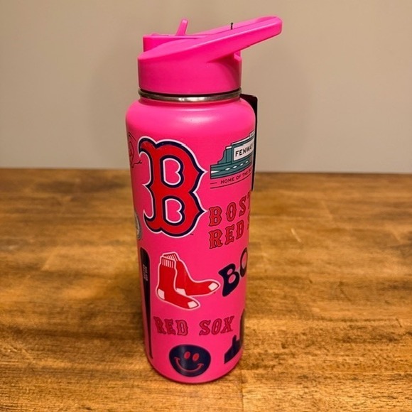 The Memory Company Other - Boston Red Sox Hot Pink Insulated Water Bottle (NEW) 34oz The Memory Company